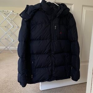 Polo Ralph Lauren Navy Puffer Jacket